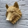 Garden Plaque - Wolfs Head