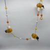 Felt Bee Garland 100X 7CM