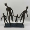 Running Family Sculpture