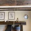 Ceramic Hanging Plant Holder - Black - Image 2