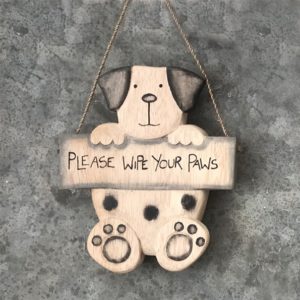 Please Wipe Your Paws - Dog