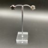 Flower Stud Earrings - Sterling Silver
