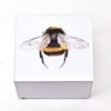 Bee Glass Trinket Box