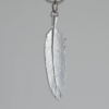 Pewter Keyring - Feather - Image 2