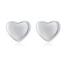 Sterling Silver Heart Earring - Image 2