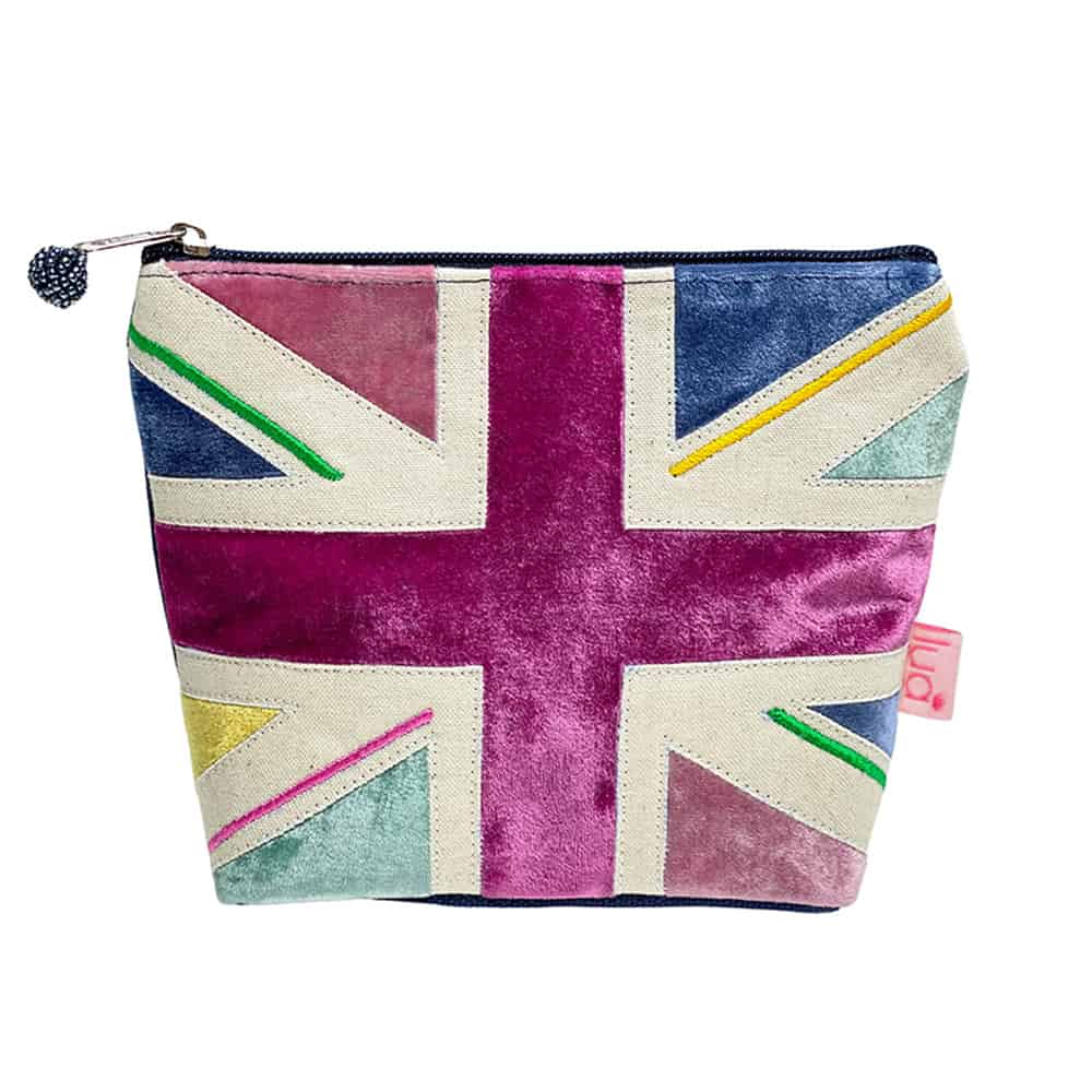 Union Jack Cosmetic Purse The Apple Orchard