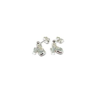 Angel Heart Earrings - Sterling Silver
