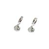Ashton Disc Earrings - Sterling Silver