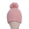 The Brooklyn Super soft pom pom hat  with studded star detail - Image 2