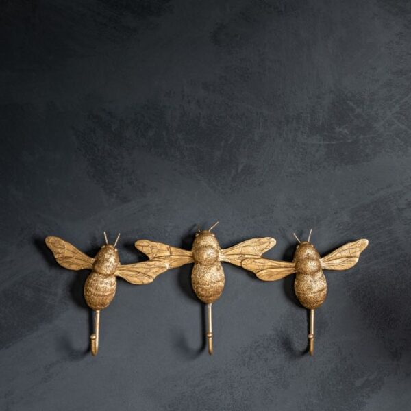 3 Bee Hook - Gold - Image 2