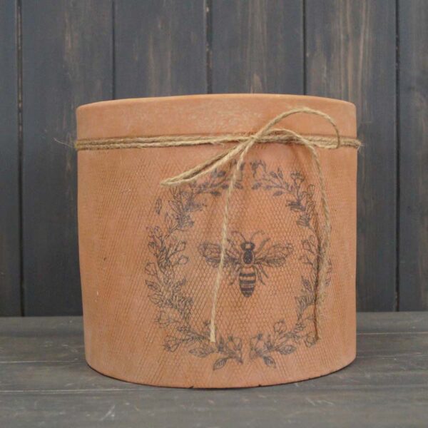 Terracotta Bee Pot