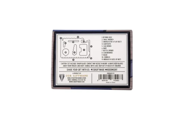 Modern Gent 11-In-1 Wallet Multi Tool - Image 3