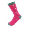 Little Robins Socks Hot Pink