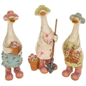 David's Floral Garden Ducks
