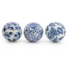 Sumatra Blue & White Assorted Large Decorative Ball 10cm - Image 2