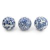 Sumatra Blue & White Assorted Large Decorative Ball 10cm