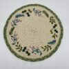 Jute Placemat - Round 31cm