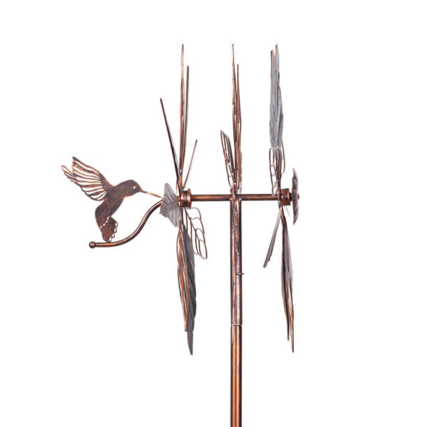 Willington Hummingbird Wind Sculpture 119cm - Image 3