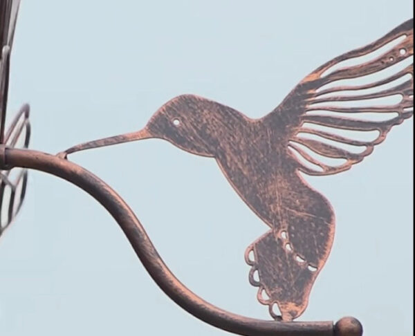 Willington Hummingbird Wind Sculpture 119cm - Image 4
