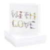 Boxed With Love Earring Card