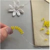 Beaded Flower Craft Kit - Daisy. A Creative Gift Idea. - Image 4