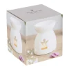White Angel Silhouette Cut Out Oil Burner and Wax Warmer - Image 2