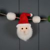 Wool Santa Garland - Image 3