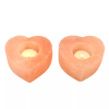 Serenity Himalayan Salt Tea Light Holder - Heart - Image 2