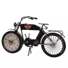 Hometime Metal Mantel Clock - Black Motorcycle - Image 2