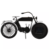 Hometime Metal Mantel Clock - Black Motorcycle - Image 3