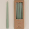 Taper Dinner Candle 25cm - Cream Box of 4 - Image 2