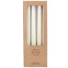 Taper Dinner Candle 25cm - Cream Box of 4