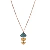 Calina necklace, green