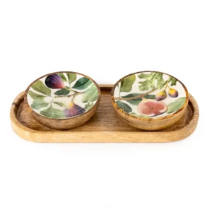 Set of 2 Dipping Bowls - Figs 4PK