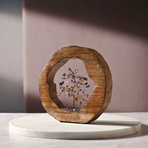 SERENITY TREE OF LIFE BLOCK - AMETHYST