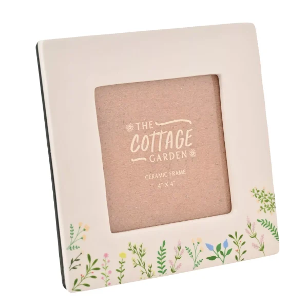 THE COTTAGE GARDEN CERAMIC PHOTO FRAME