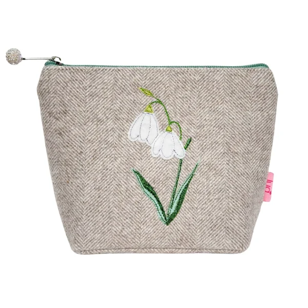 Snowdrop Cosmetic Purse – Small