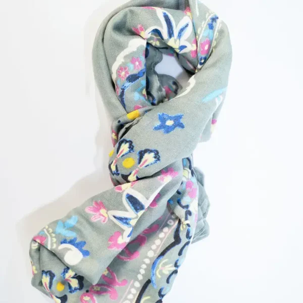 Aztec Floral Scarf - Image 3