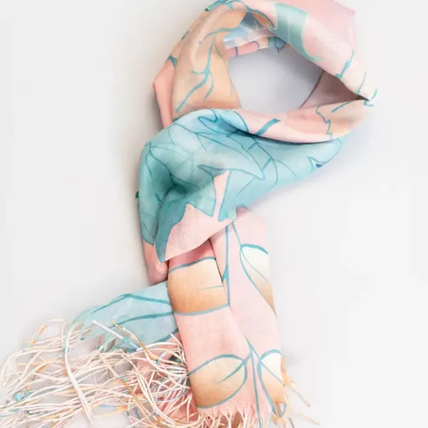 Butterfly Fringe Scarf