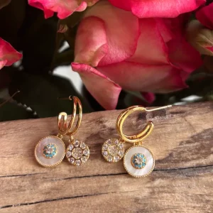 14ct Gold Plated Ocean's Daughter Earrings