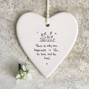 Wobbly Round Heart Hanging