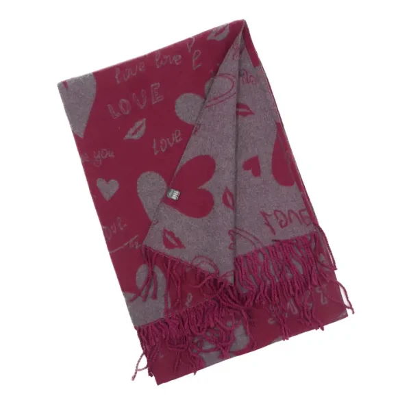 Love Heart Winter Wrap - Image 2