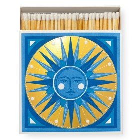 Luxury Matches In A Box - Golden Sun