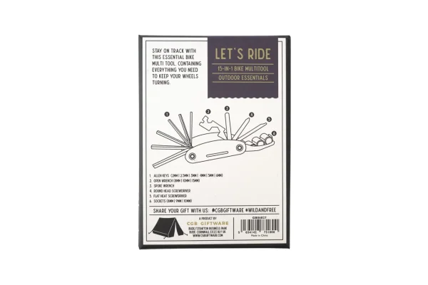 Wild And Free 15-In-1 Bike Multitool - Image 4