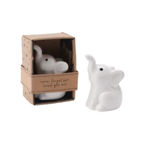 Send With Love Ceramic Elephant Charm