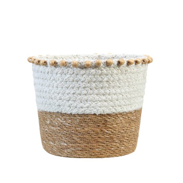 Seagrass Natural Woven Storage Planter / Basket - Image 2