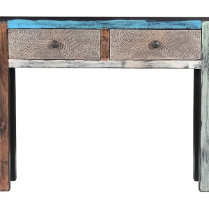 Imprinted Design Console Table