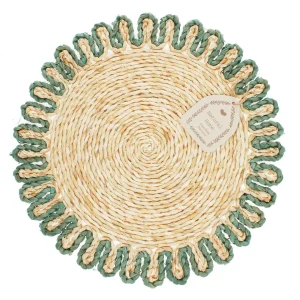 Corn Husk Placemat - Blue