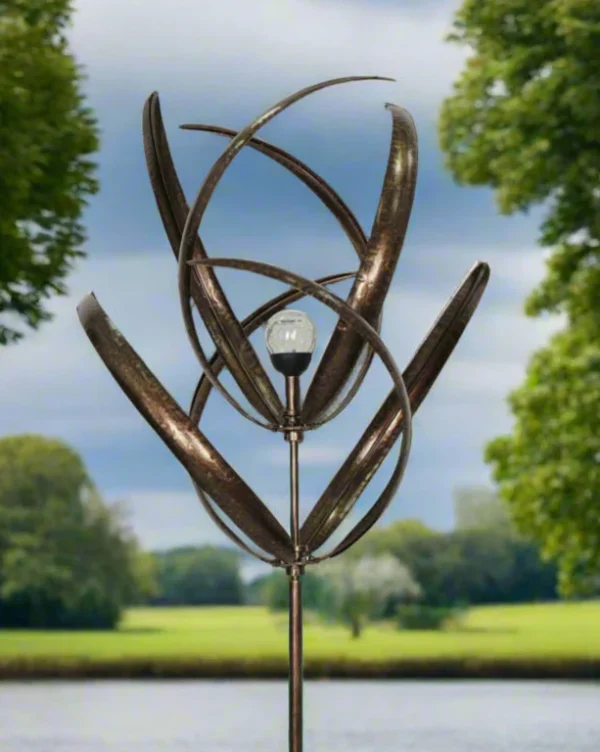 Knightsbridge Bronze Wind Spinner