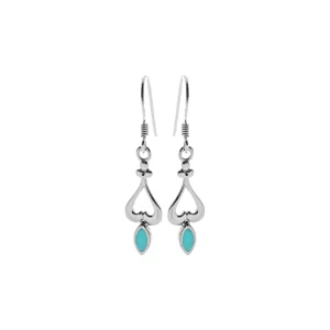 TILLY SPADE TURQUOISE EARRINGS
